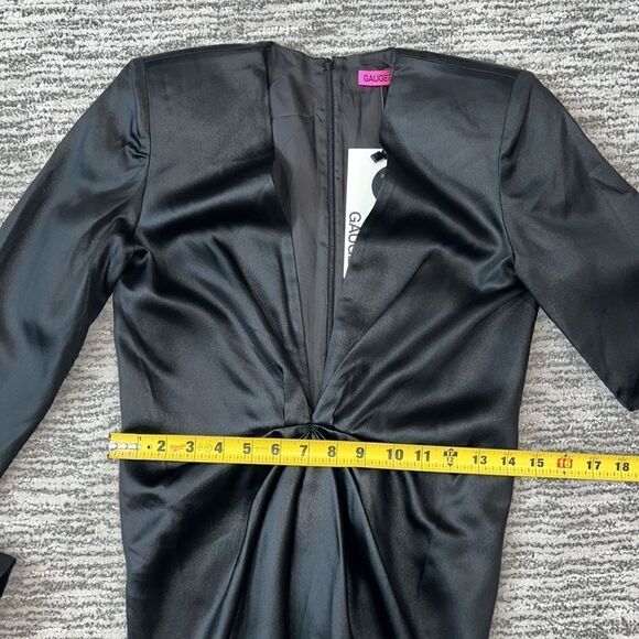 NWT Gauge 81 Zarate Mini Dress Black XS Revolve - Picture 9 of 16